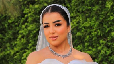 نهى صالح تحتفل بزفافها بإطلالة ملكية وأجواء عائلية 