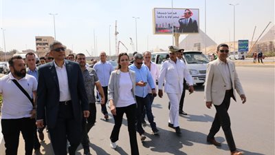 محافظ الجيزة يرصد الأعمال النهائية لتطوير محيط المتحف المصري الكبير استعدادًا لافتتاحه
