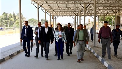التفاصيل الكاملة لجولة وزيرة التنمية المحلية بمدينة الصف بالجيزة