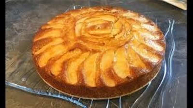 طريقة عمل كيك التفاح