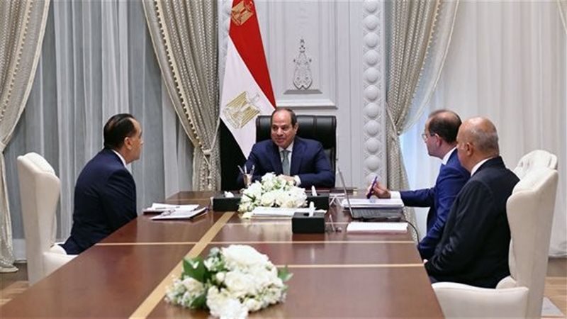 اجتماع الرئيس عبدالفتاح