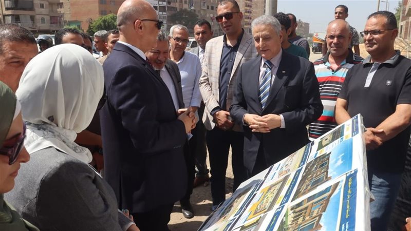 محافظ القليوبية يتفقد