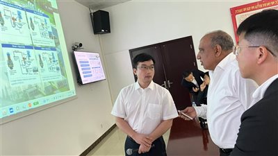 وزير الكهرباء يزور شركة شبكة جنوب الصين الدولية للتعاون بمحطات تخزين الطاقة 