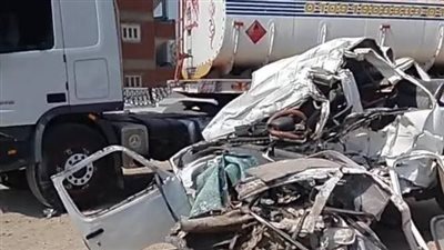 النيابة العامة تأمر بحبس المتهم المتسبب في حادث الطريق الإقليمي بالمنوفية