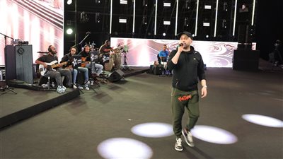 بروفات حسام حبيب النهائية استعدادًا لحفله الأول بالسعودية