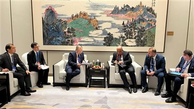 وزير الكهرباء يجتمع برؤساء شركات صينية لبحث توطين الصناعات بمجالات الطاقات المتجددة 