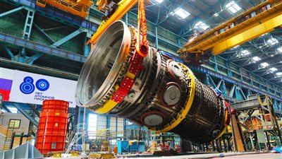 انتهاء مهندسو روساتوم من تصنيع معدات وحدة المفاعل المبتكر BREST-OD-300 