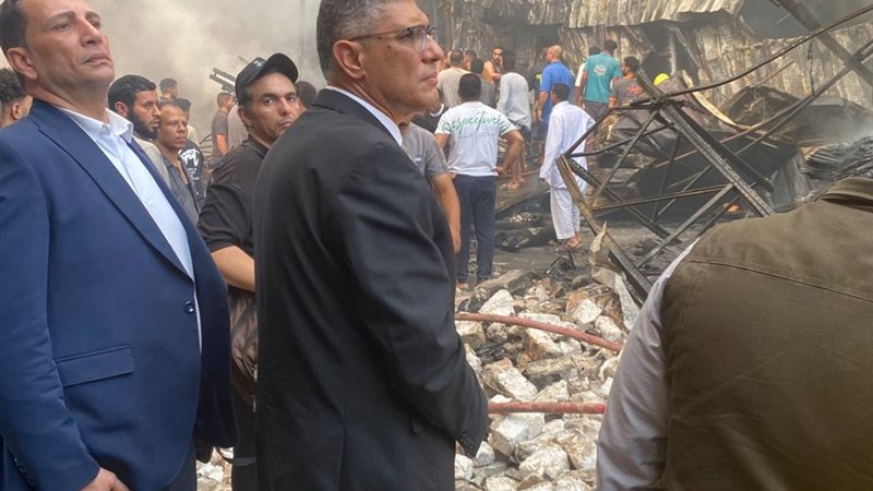 محافظ الجيزة يتفقد