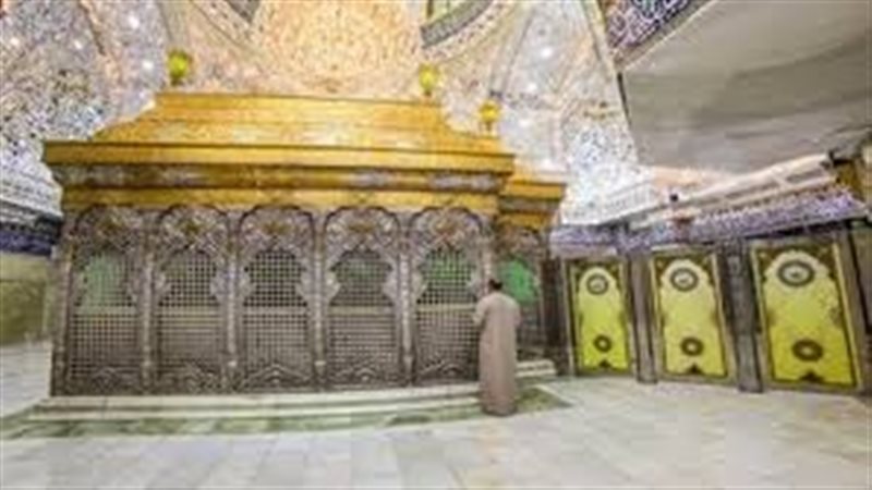 غلق ضريح الإمام الحسين