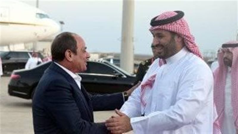 السيسي وولي العهد 