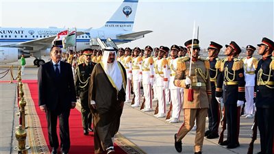 مدبولي يستقبل رئيس وزراء الكويت لبحث تعزيز التعاون والعلاقات بين البلدين