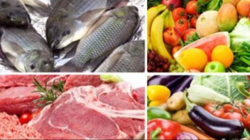 اسعار اللحوم والأسماك والخضار 