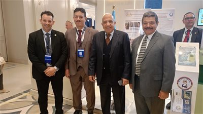 وزير الكهرباء يتفقد جناح هيئة الطاقة الذرية على هامش مؤتمر ومعرض IRC EXPO 