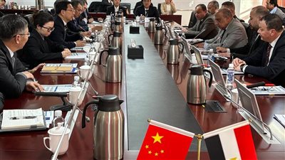  وزير الكهرباء يبحث مع مدير مجموعة شركات المؤسسة الوطنية الصينية للطاقة النووية سبل التعاون