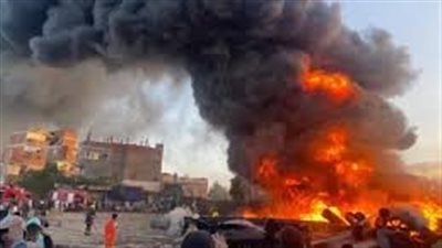 السيطرة على حريق مخزن مواسير في المنوفية دون خسائر بشرية