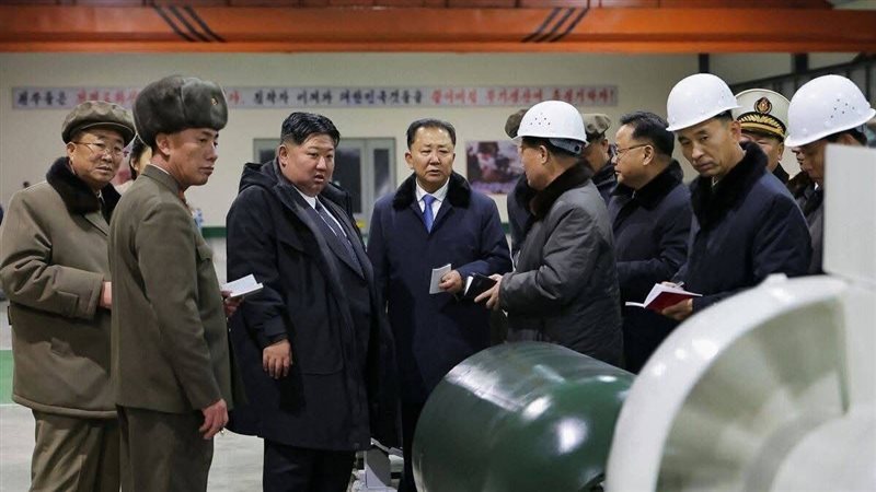 رسائل قوة من كوريا