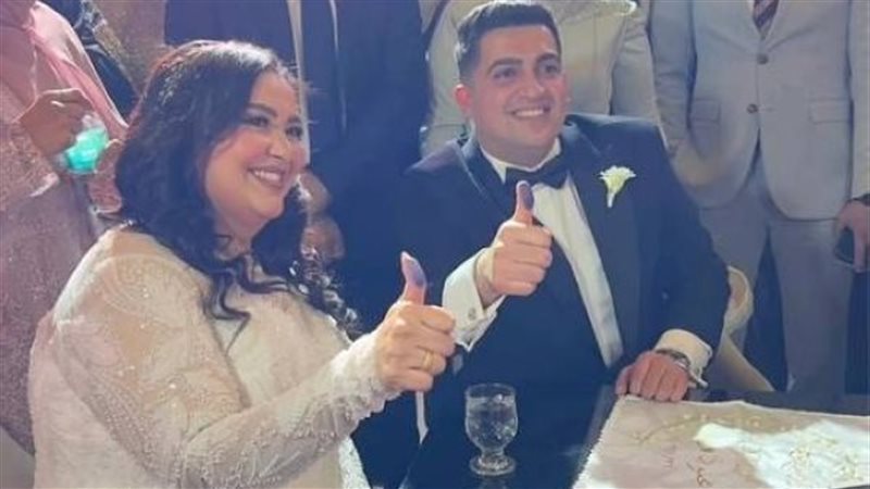 حفل زفاف دعاء رجب