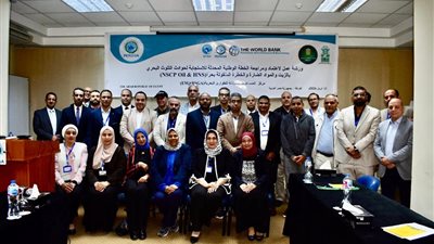 وزارة التنمية المحلية والبيئة تشارك بورشة مراجعة خطة مكافحة التلوث البحري