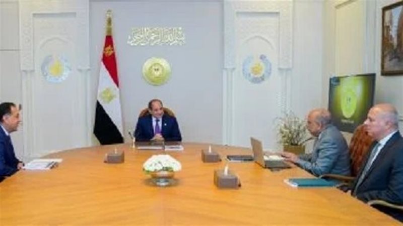 الرئيس السيسي خلال