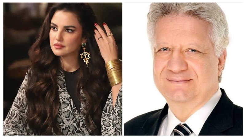 المستشار مرتضى والفنانة درة