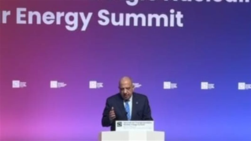 جانب من كلمة وزير