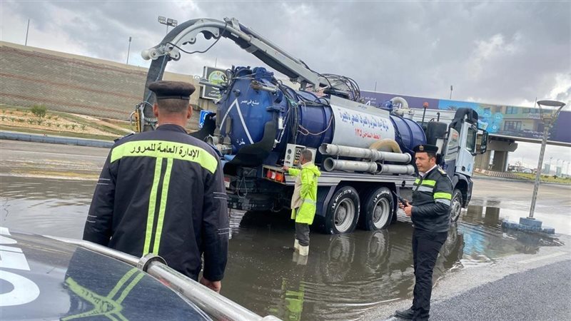 انتشار سيارات الاغاثة