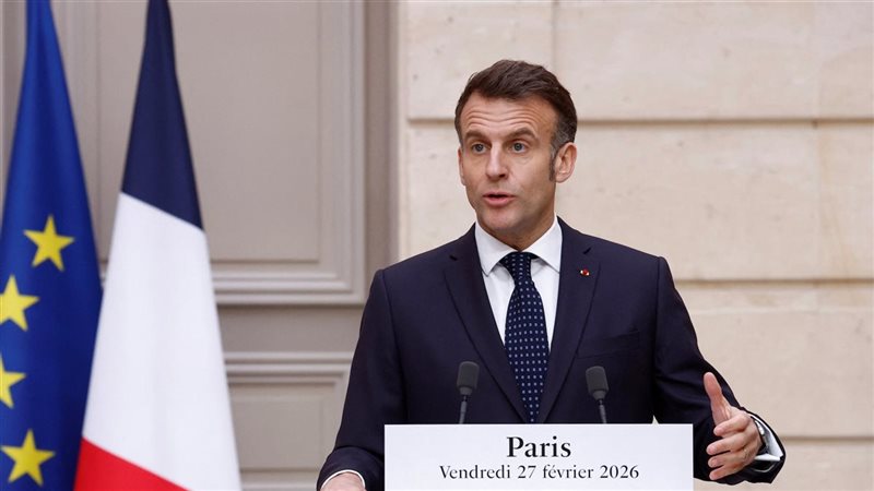 الرئيس الفرنسي 