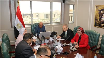 وزير الكهرباء يبحث مع وفد البنك الدولي خطة تطوير الشبكة الموحدة وتحقيق الاستدامة المالية