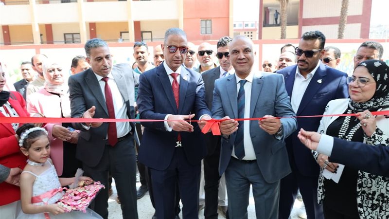 افتتاح مدارس إمبابة