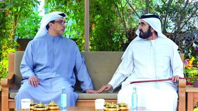 قيادات الإمارات تهنئ الرئيس السيسي والشعب المصري وتحتفي بأداء الفراعنة في كأس العالم