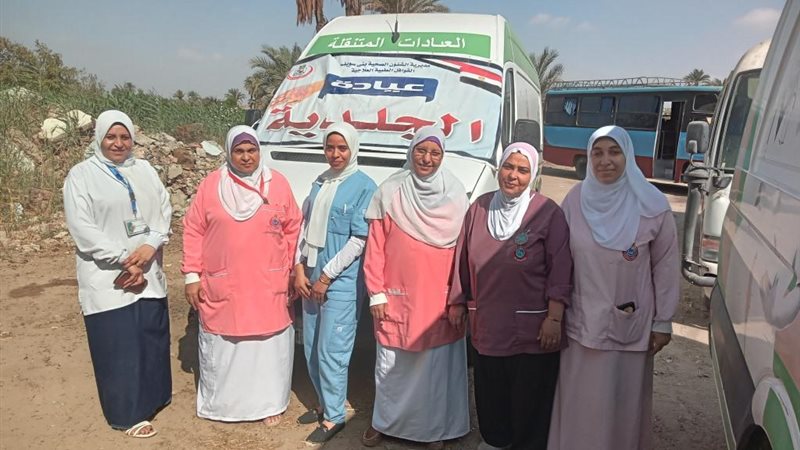 قافلة طبية بعزبة