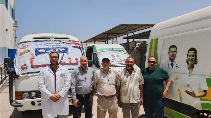 قافلة طبية بجبل النور