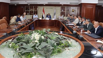 محافظ بني سويف يعقد اجتماعًا لمناقشة وتنفيذ توجيهات مجلس المحافظين 