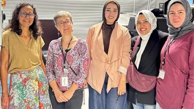 وفد من كلية الدراسات العليا ببني سويف في زيارة إلى جامعة باريس