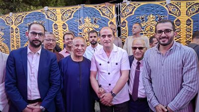 قيادات طبية تشارك الإعلامي أحمد موسى احتفاله بالشفاء في قرية شطورة بسوهاج