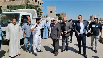 مدير أمن بني سويف يتفقد حملة مرافق مكبرة بمركز ببا لإزالة الإشغالات 