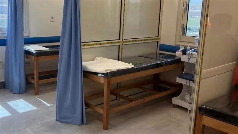 إفتتاح قسم العلاج الطبيعى بالحرجة