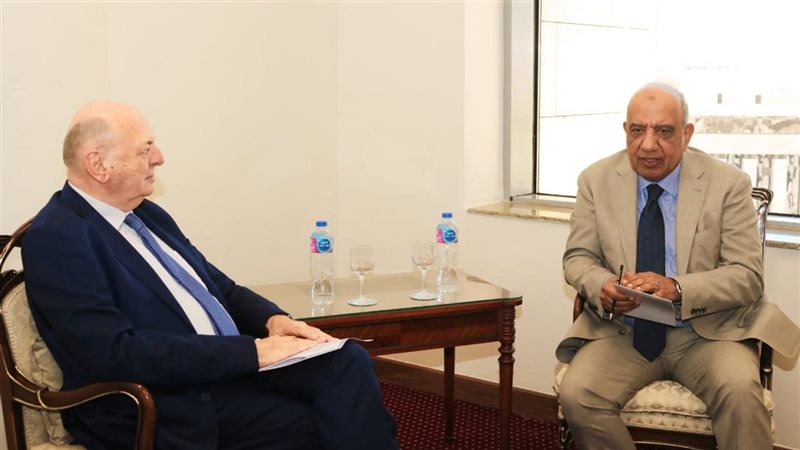وزير الكهرباء يلتقي