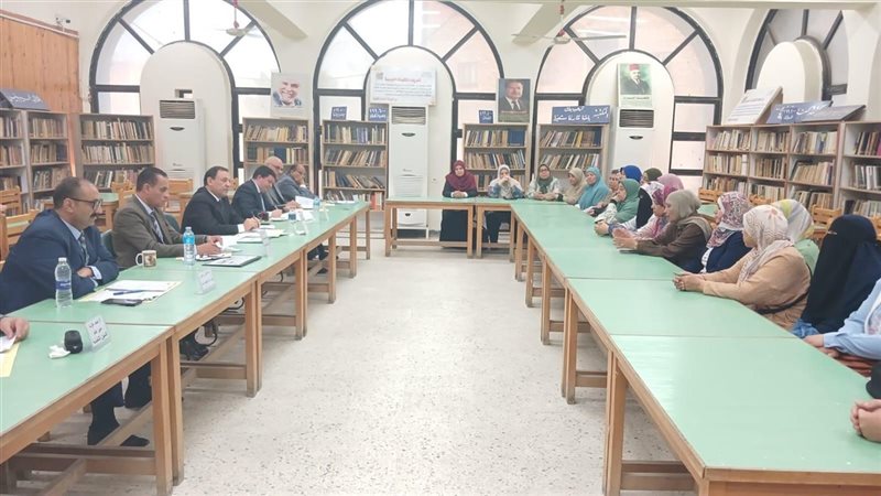 كلية التربية تشارك فى إختيار القيادات التعليمية
