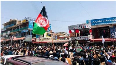 حركة طالبان تفتح النيران على متظاهرين