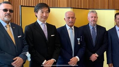 اليابان تمنح مصرى وسام ”الكنز المقدس” لتفانيه خلال فترة عمله