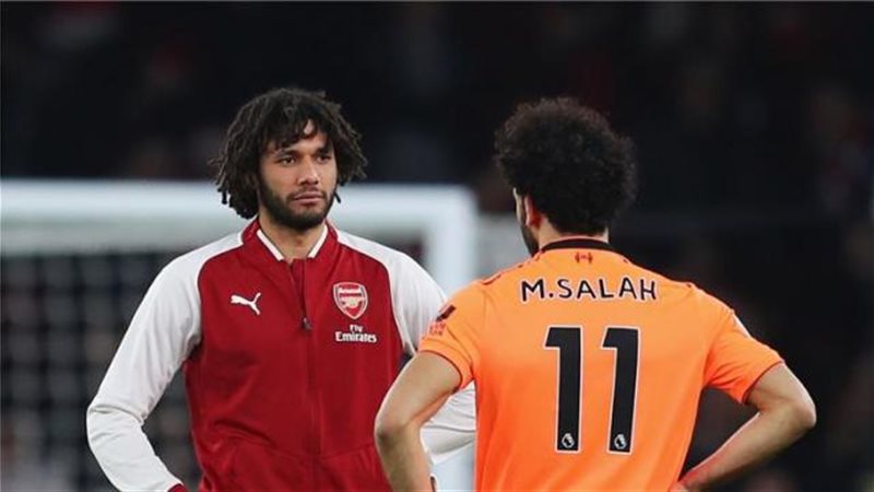 محمد صلاح و النني