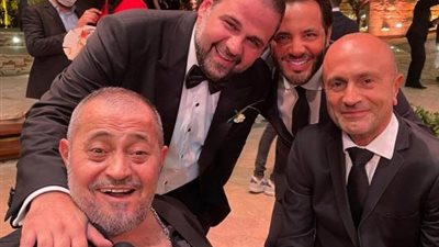 بالفيديو.. جورج وسوف يحتفل بعقد قران نجله