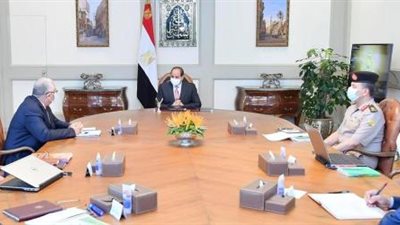 السيسى يوجه بتطوير القرية البحثية المقامة بتوشكي