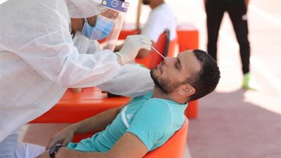 المصري يتلقى اخطارًا بسلبية المسحة الثالثة للاعبيه والجهاز الفني