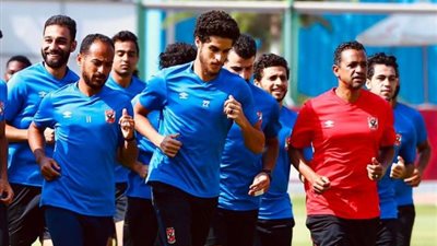 «الشيخ» يشارك في المران الجماعي