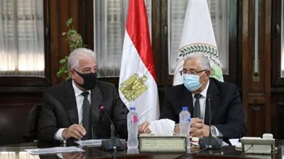 وزير الزراعة يبحث مع محافظ جنوب سيناء تنفيذ المشروعات الزراعية