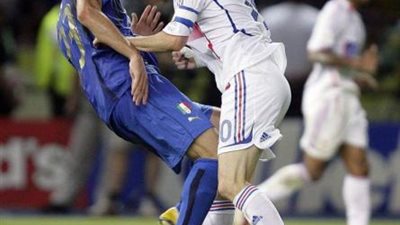 زي النهاردة.. ”نطحة” زيدان تتوج إيطاليا بطلاً لكأس العالم 2006