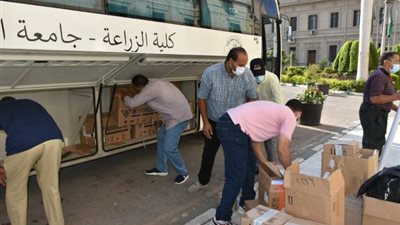 ضمن مبادرة ”حياة كريمة”.. انطلاق قافلة شاملة من جامعة القاهرة لمدينة الصف بالجيزة