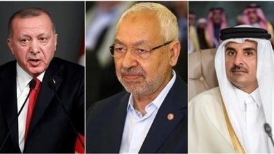 أسماء وميرال وعبير.. حكاية 3 «حريم» كشفن جرائم تميم وأردوغان والغنوشى